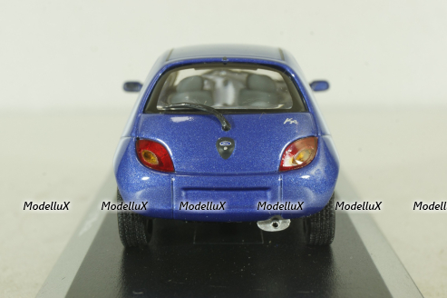 Ford Ka 1996, blue, Minichamps 1:43