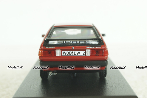Volkswagen Scirocco, red, 1981, 840143, Norev 1:43