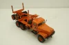 Краз-255Л1 лесовоз, оранжевый, Н727, Наш Автопром 1:43