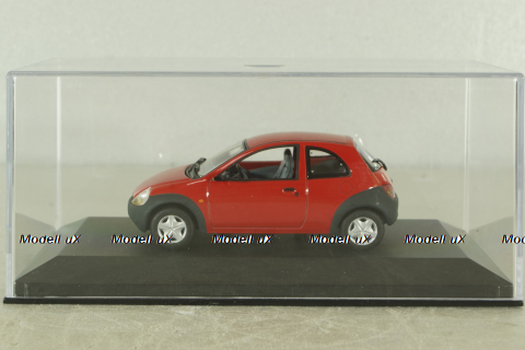 Ford Ka 1996, red, Minichamps 1:43