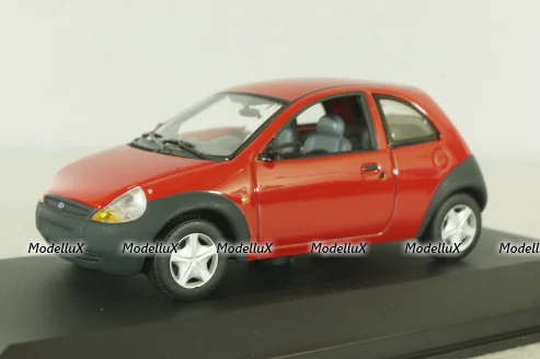 Ford Ka 1996, red, Minichamps 1:43