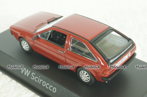 Volkswagen Scirocco, red, 1981, 840143, Norev 1:43