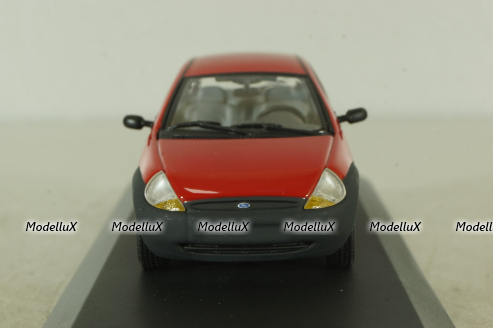 Ford Ka 1996, red, Minichamps 1:43