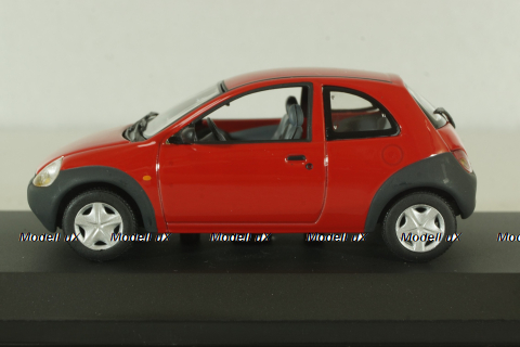 Ford Ka 1996, red, Minichamps 1:43