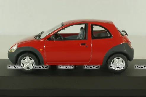 Ford Ka 1996, red, Minichamps 1:43