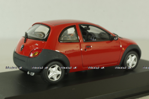 Ford Ka 1996, red, Minichamps 1:43