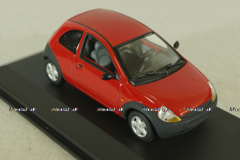 Ford Ka 1996, red, Minichamps 1:43