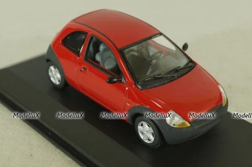 Ford Ka 1996, red, Minichamps 1:43