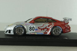 Porsche 911 GT3 RSR #80 Le Mans 2005, Silver/Red, 778, Ebbro 1:43