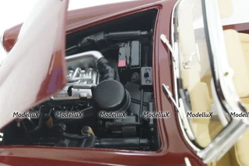 Mercedes 190SL (1955 - 1963) W121, red, B66040647, Norev 1:18