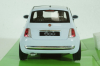 Fiat 500 2007 Light blue, Welly 1:24
