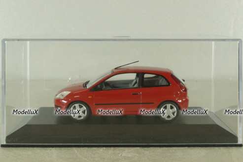 Ford Fiesta 2002 3-Dors 2001, red, Minichamps 1:43 Уценка!