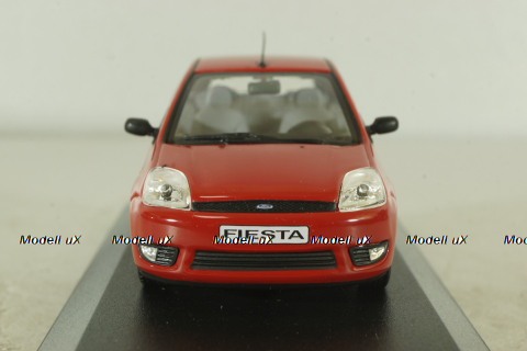 Ford Fiesta 2002 3-Dors 2001, red, Minichamps 1:43 Уценка!