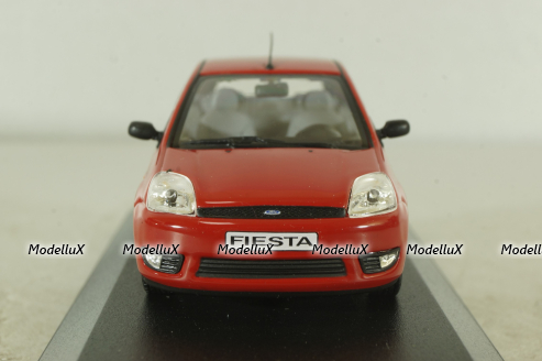 Ford Fiesta 2002 3-Dors 2001, red, Minichamps 1:43 Уценка!