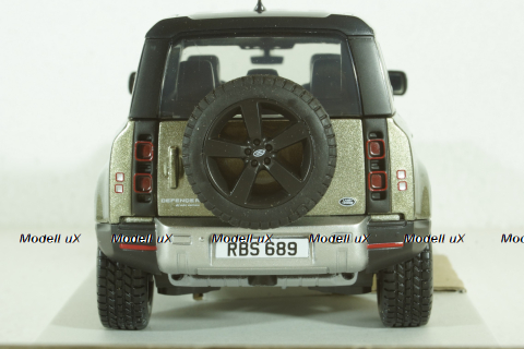 Land Rover Defender 110, 2020, light green, BU21101G, Burago 1:24