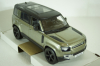 Land Rover Defender 110, 2020, light green, BU21101G, Burago 1:24