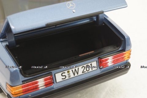 Mercedes 190E W201 (Baby-Benz) diamant blue, B66040661,Norev 1:18