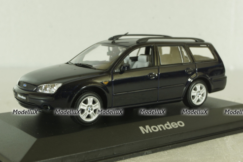 Ford Mondeo Turnier (MK3) 2001,  dark blue, Minichamps 1:43 Уценка!