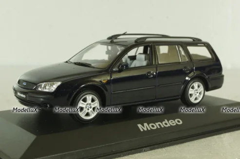 Ford Mondeo Turnier (MK3) 2001,  dark blue, Minichamps 1:43 Уценка!