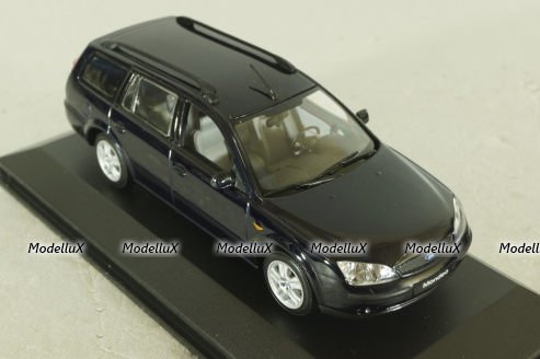 Ford Mondeo Turnier (MK3) 2001,  dark blue, Minichamps 1:43 Уценка!