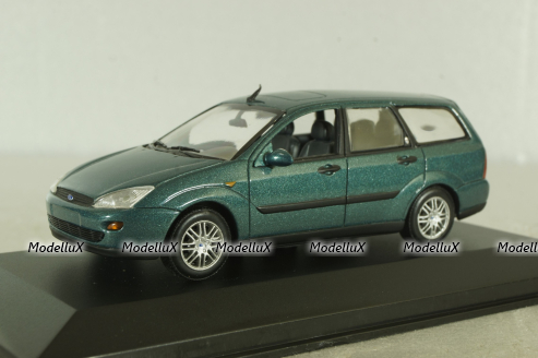 Ford Focus Turnier (MK1) 1998, green, Minichamps 1:43