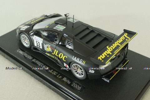 Lamborghini Murcielago JLOC  #53 Le Mans 2006, Black, 784, Ebbro 1:43
