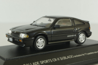 Honda CR-X Si Ballade Sports, black, civic, C012, Sapi 1:43