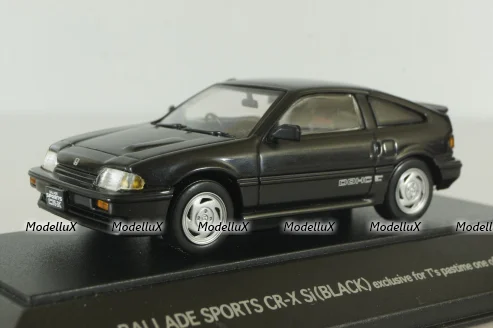 Honda CR-X Si Ballade Sports, black, civic, C012, Sapi 1:43