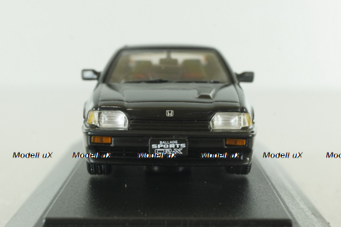Honda CR-X Si Ballade Sports, black, civic, C012, Sapi 1:43
