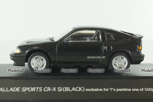 Honda CR-X Si Ballade Sports, black, civic, C012, Sapi 1:43