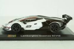 Lamborghini Essenza SCV N.63, white, BU41167W,  Burago 1:32