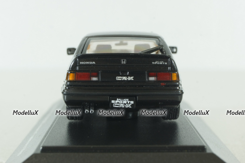 Honda CR-X Si Ballade Sports, black, civic, C012, Sapi 1:43