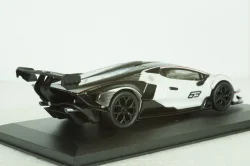 Lamborghini Essenza SCV N.63, white, BU41167W,  Burago 1:32