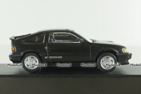 Honda CR-X Si Ballade Sports, black, civic, C012, Sapi 1:43