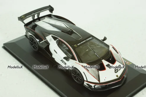 Lamborghini Essenza SCV N.63, white, BU41167W,  Burago 1:32