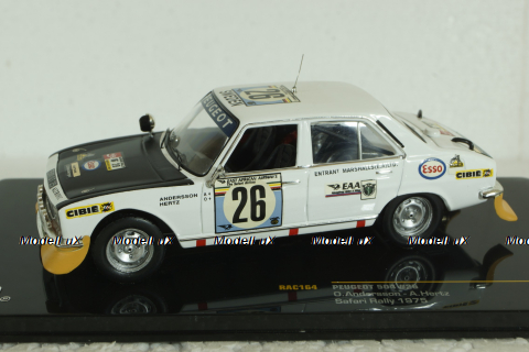 Peugeot 504 #26 Rally Safari 1975, RAC164, IXO 1:43