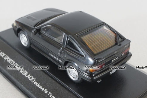 Honda CR-X Si Ballade Sports, black, civic, C012, Sapi 1:43
