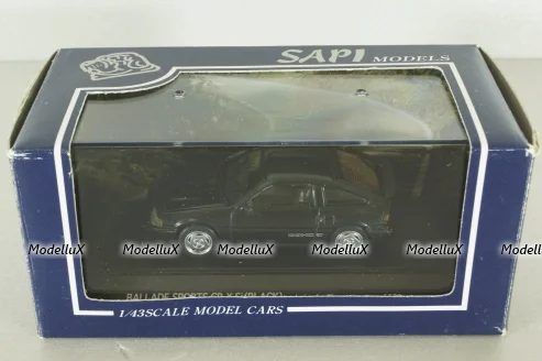 Honda CR-X Si Ballade Sports, black, civic, C012, Sapi 1:43