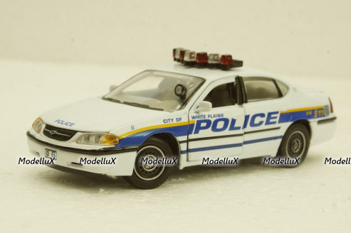 Chevrolet Impala White Police New York , Gearbox 1:43