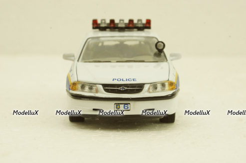 Chevrolet Impala White Police New York , Gearbox 1:43