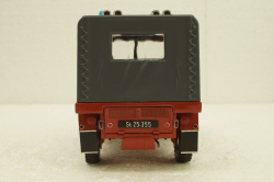 Steyr-Puch Haflinger Fire department red/grey, 450044300, Schuco 1:18