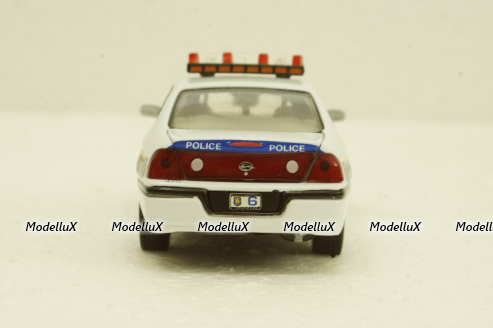 Chevrolet Impala White Police New York , Gearbox 1:43