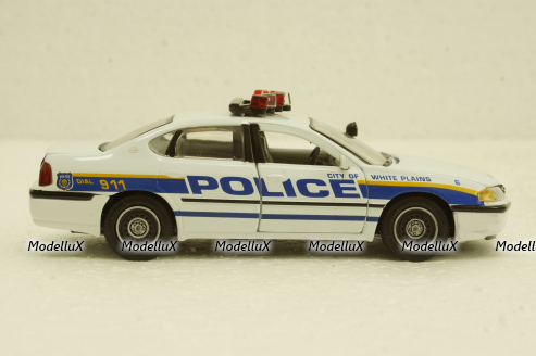 Chevrolet Impala White Police New York , Gearbox 1:43