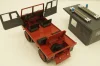 Steyr-Puch Haflinger Fire department red/grey, 450044300, Schuco 1:18
