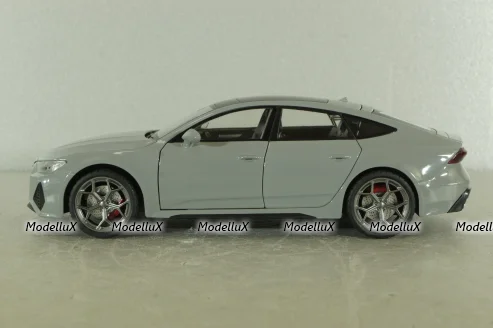 Audi RS7 Sportback (C8) 2019, grey, Hongsen model 1:24