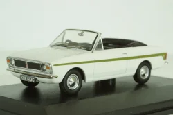 Ford Cortina MKII Crayford Convertible, white/green, Oxford 1:43