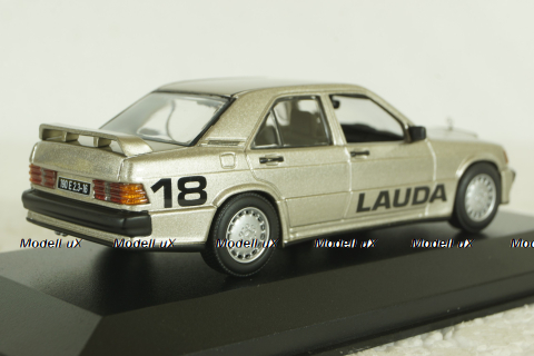 Mercedes  190E 2.3-16 Opening Race 1984 "Lauda", 943035604, Minichamps 1:43