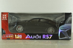 Audi RS7 Sportback (C8) 2019, black, Hongsen model 1:24