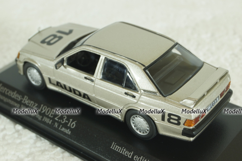 Mercedes  190E 2.3-16 Opening Race 1984 "Lauda", 943035604, Maxichamps/Minichamps 1:43