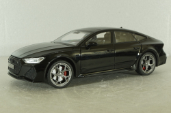 Audi RS7 Sportback (C8) 2019, black, Hongsen model 1:24